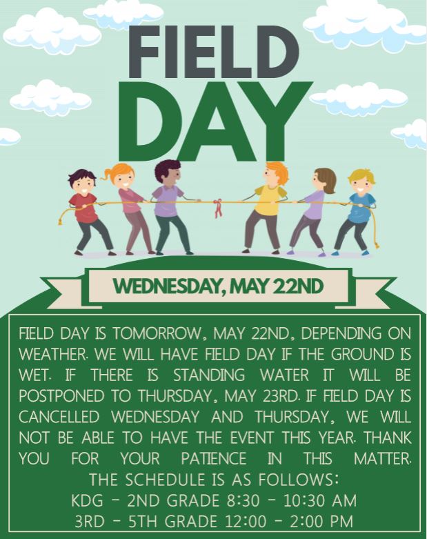 Field Day Samuelson Elementary School