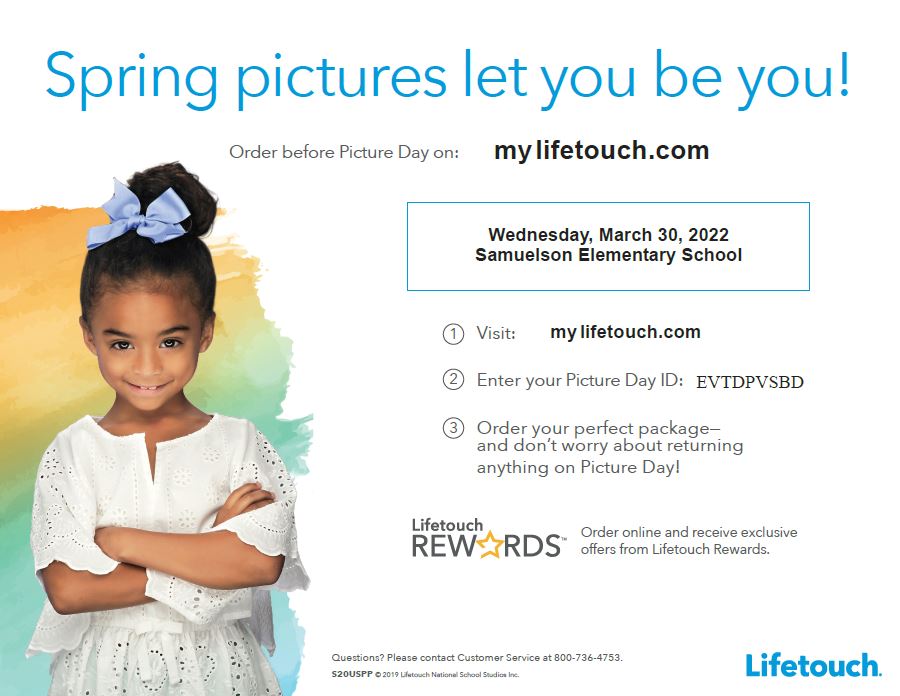 LIFETOUCH PIC DAY FLYER 03 21 22