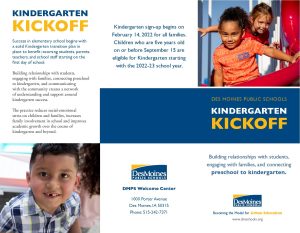 Kindergarten Kickoff 2022 Family Brochure (1) page 001