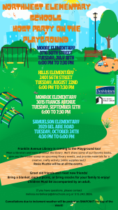 Northwest Elementary Schools Host Party on the Playground